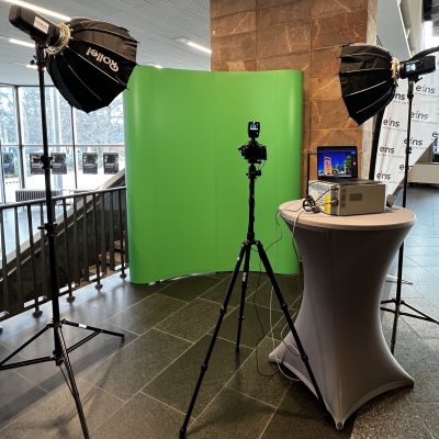 Greenscreen Fotoaktion 