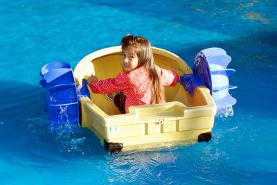 Fun Boat / Paddelboot (Einzelmiete) 